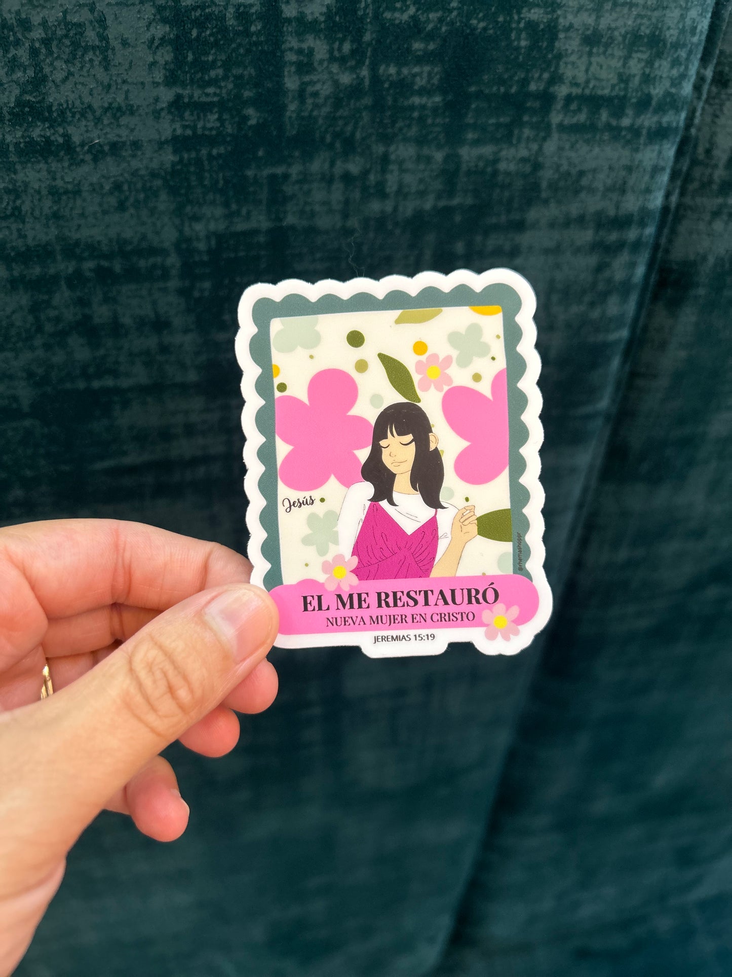 STICKER EL ME RESTAURO