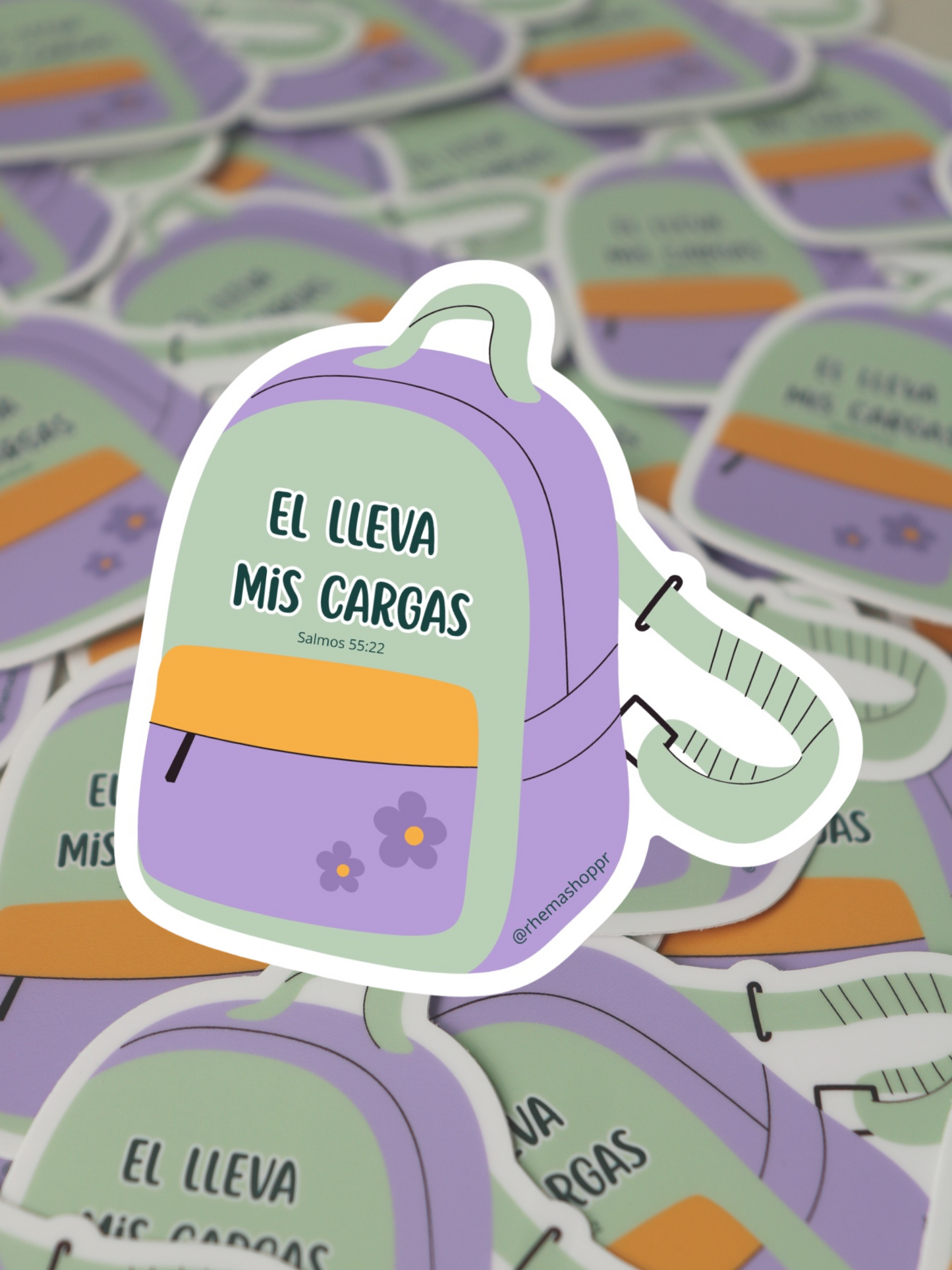 STICKER EL LLEVA MIS CARGAS
