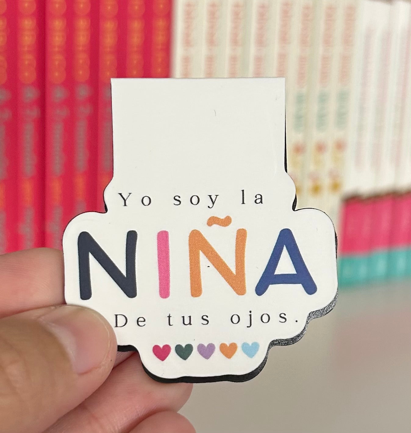 MARCADOR DE PÁGINA LA NIÑA DE TUS OJOS