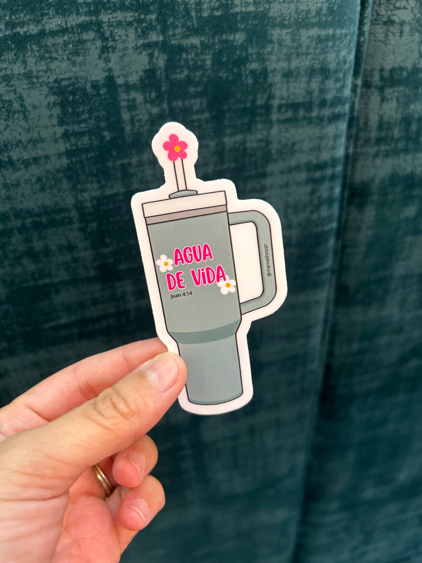 STICKER AGUA DE VIDA