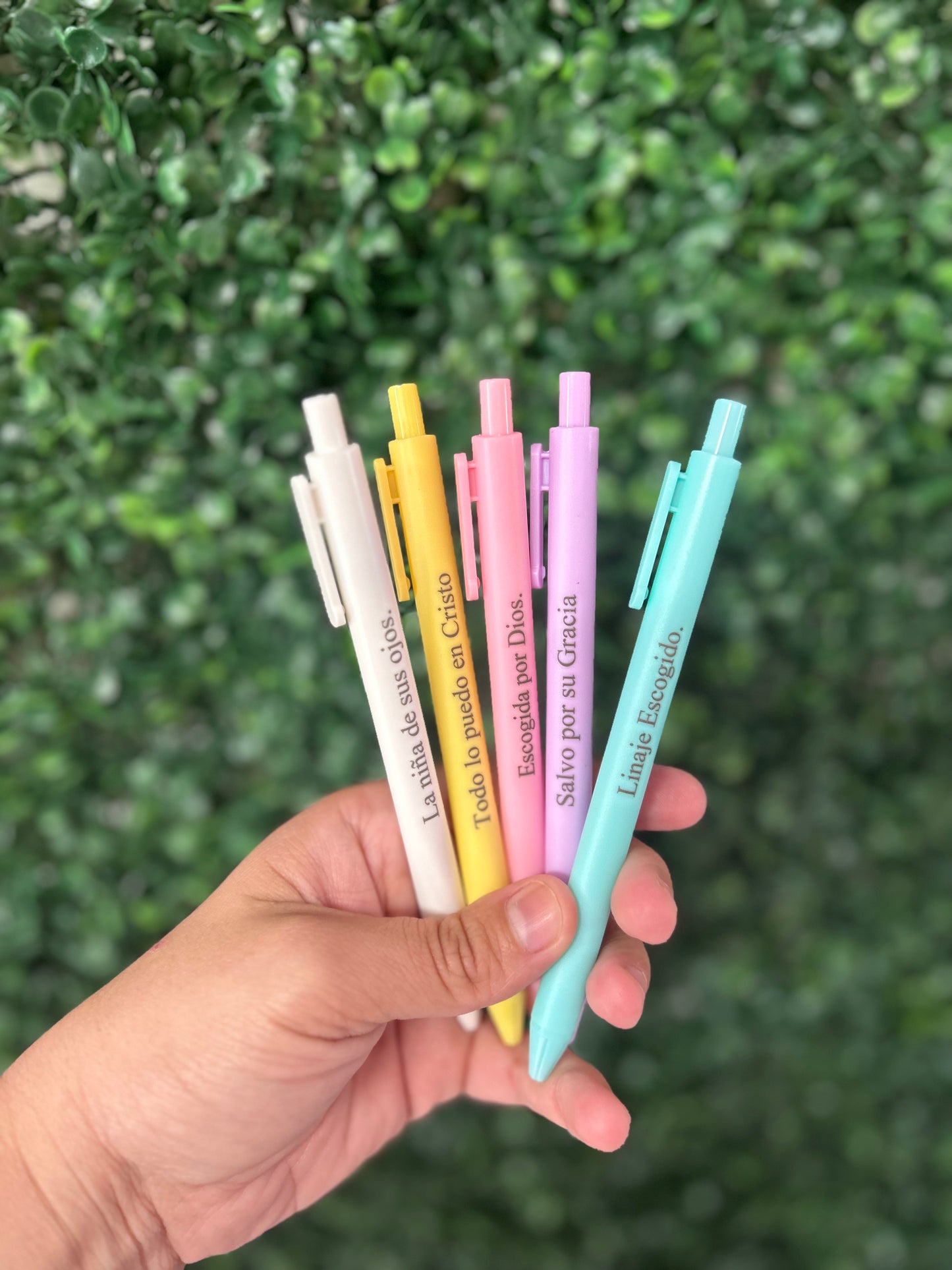 BOLIGRAFOS CON MENSAJES CRISTIANOS