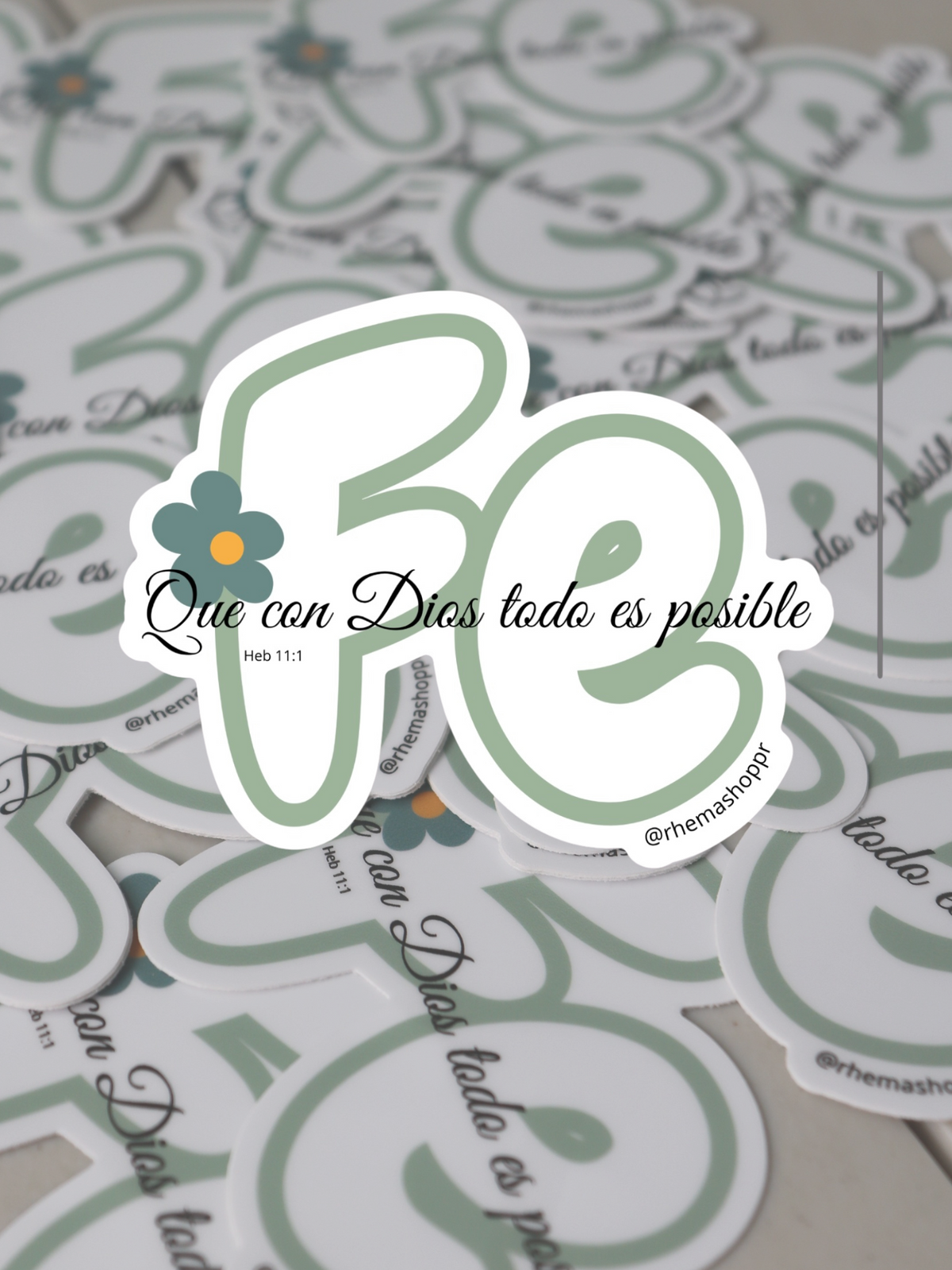 Con Fe Sticker STICKER FE – Rhema