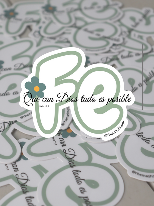 STICKER FE