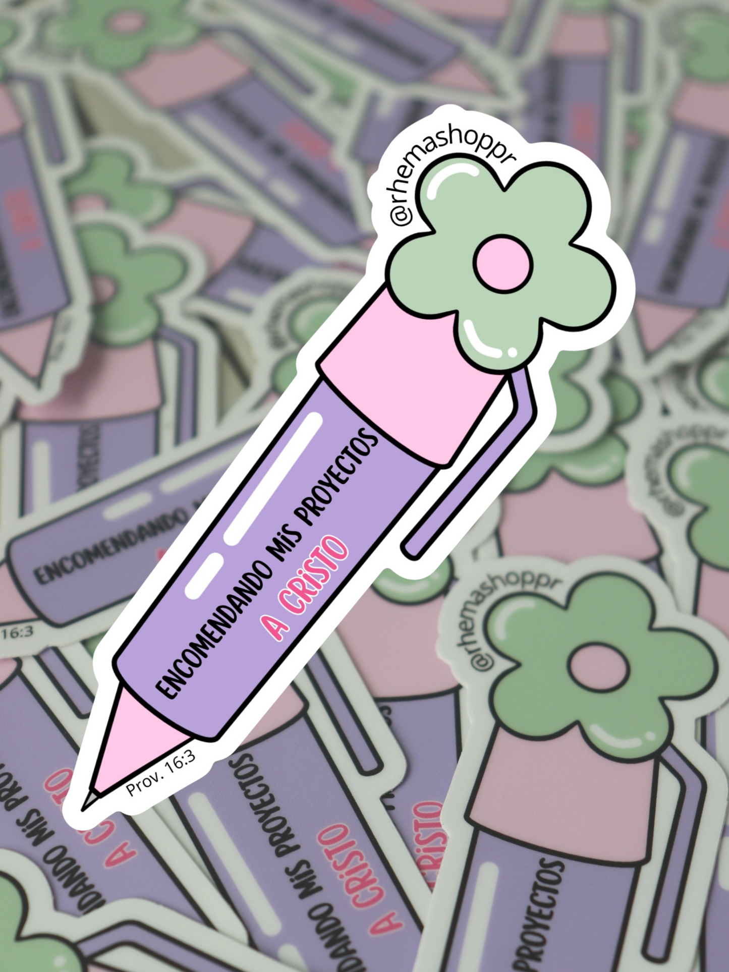 STICKER ENCOMENDANDO MIS PROYECTOS