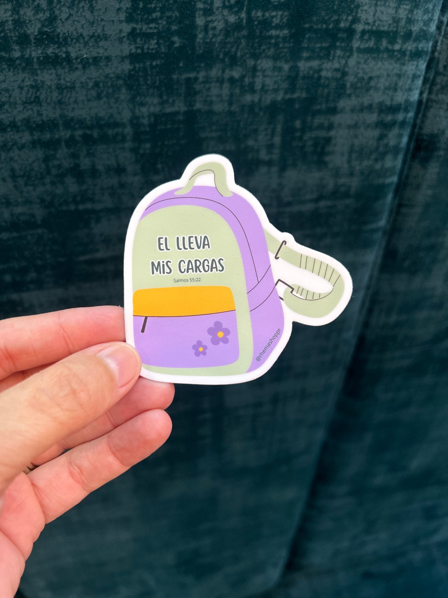 STICKER EL LLEVA MIS CARGAS