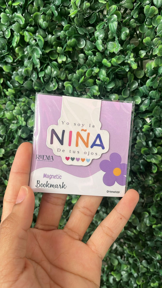 MARCADOR DE PÁGINA LA NIÑA DE TUS OJOS